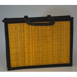Cartable double face en saaf et artisanat